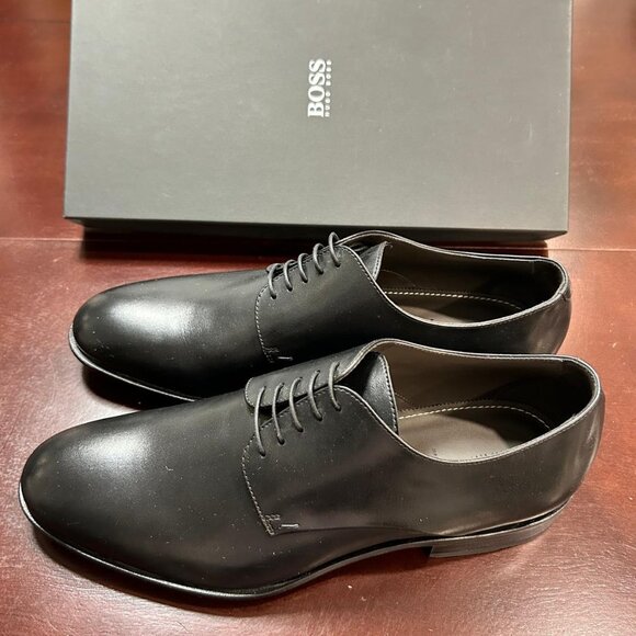 BOSS Kensington Leather Derby Shoes - Picture 1 of 9